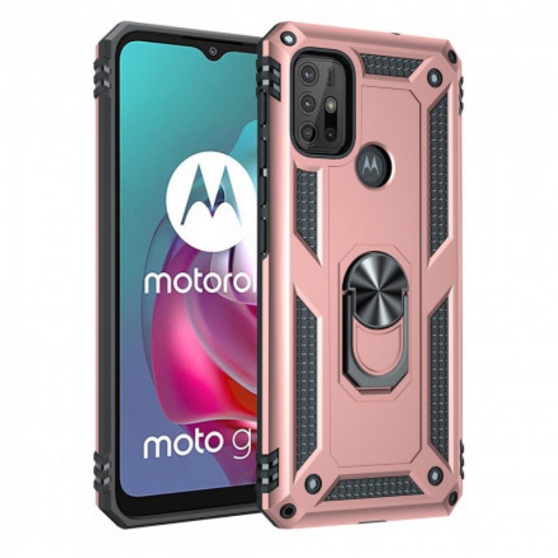 Telefoonhoesje voor Moto G30 / G10 Premium Ring