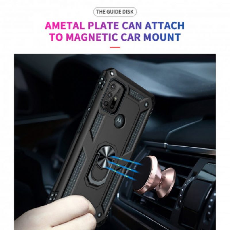 Telefoonhoesje voor Moto G30 / G10 Premium Ring