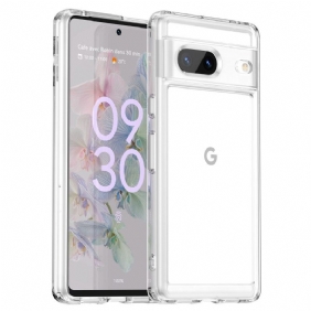 Telefoonhoesje voor Google Pixel 7 Transparante Candy-serie