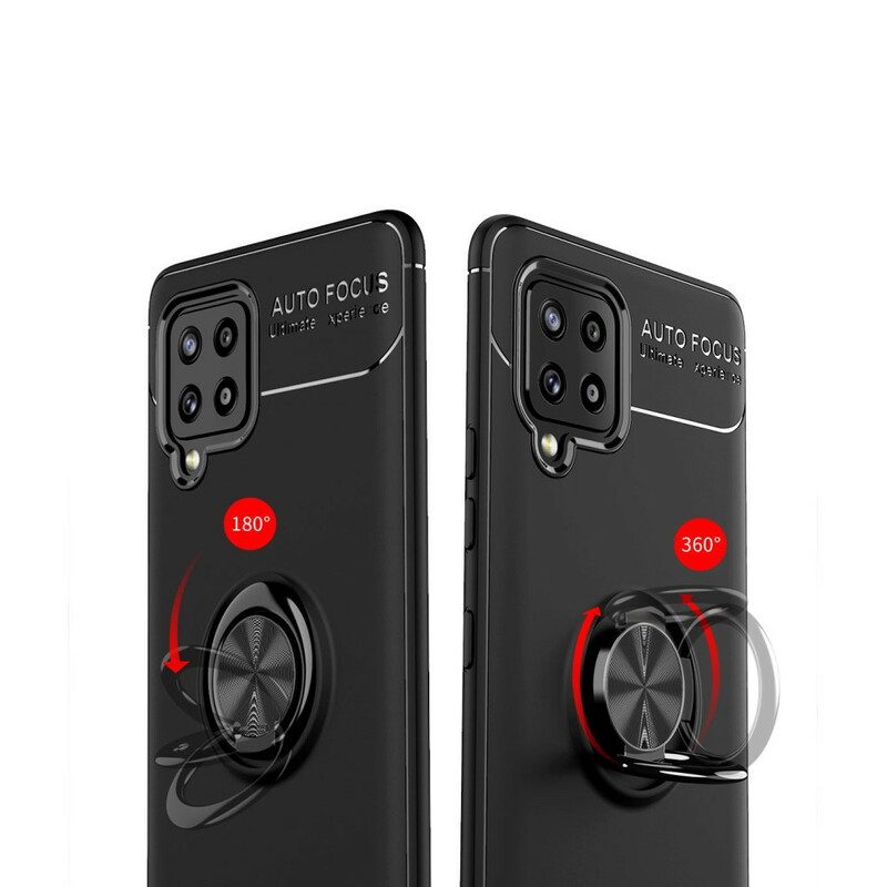 Hoesje voor Samsung Galaxy A42 5G Roterende Ring