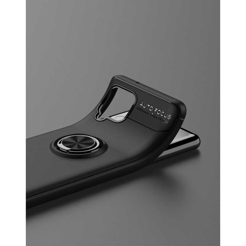 Hoesje voor Samsung Galaxy A42 5G Roterende Ring