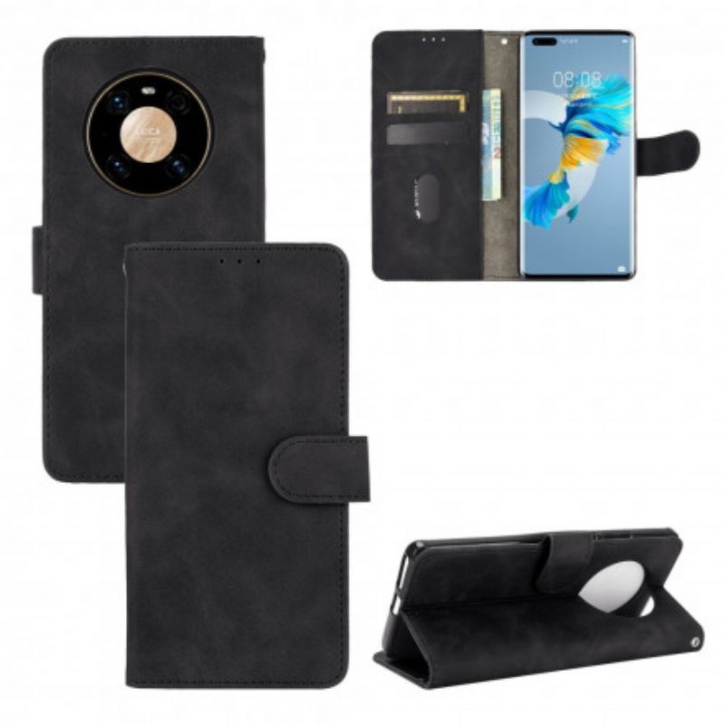 Flip Case voor Huawei Mate 40 Pro Aanraking Van De Huid