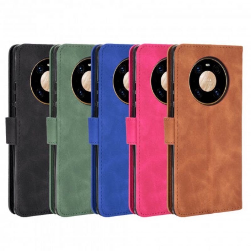 Flip Case voor Huawei Mate 40 Pro Aanraking Van De Huid