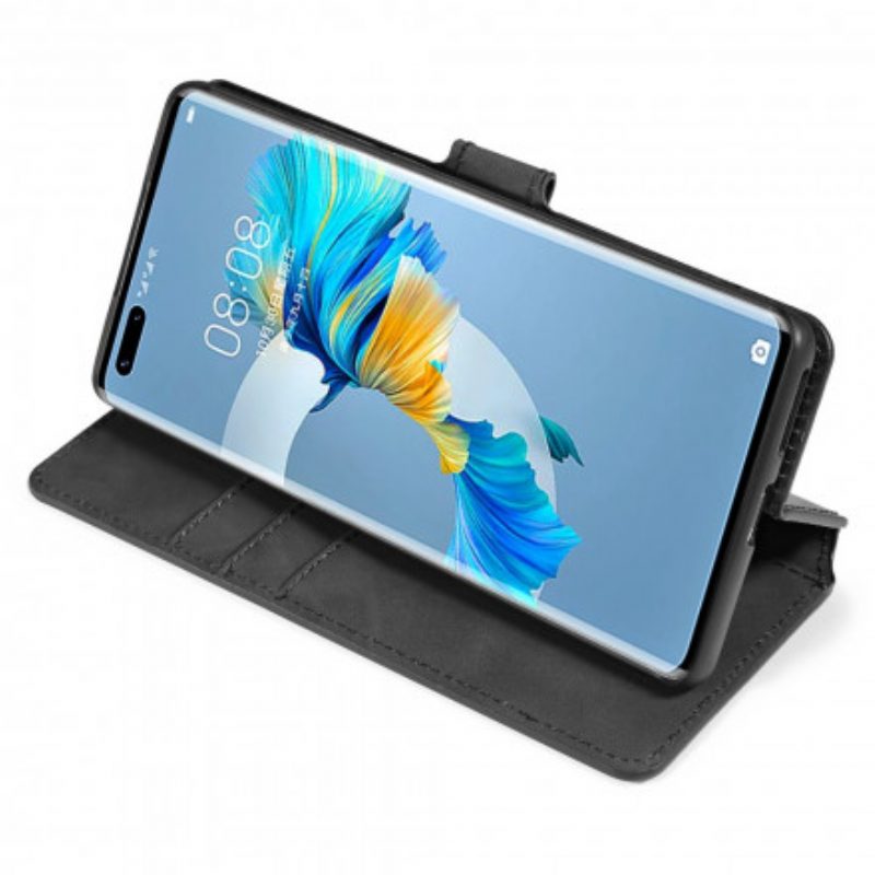 Flip Case voor Huawei Mate 40 Pro Dg.ming Retro