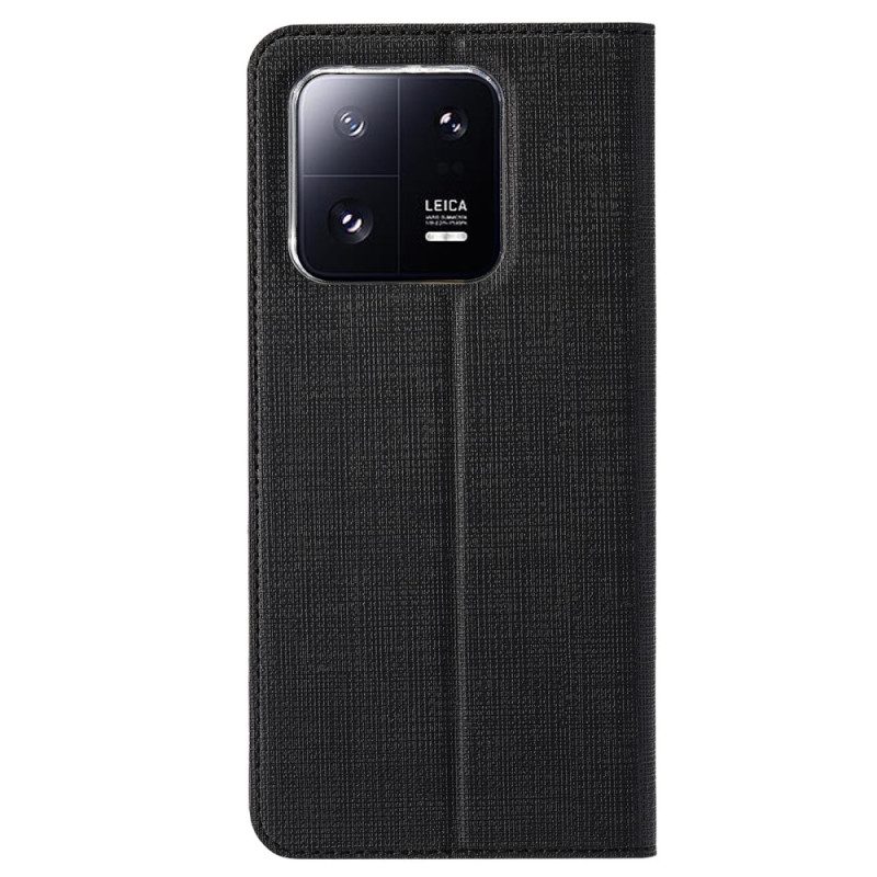 Bescherming Hoesje voor Xiaomi 13 Pro Folio-hoesje Vili-stoffentextuur