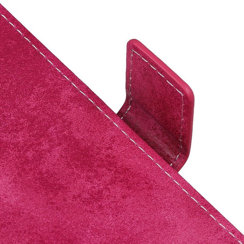 Folio-hoesje voor Samsung Galaxy A21s Vintage Kunstleer
