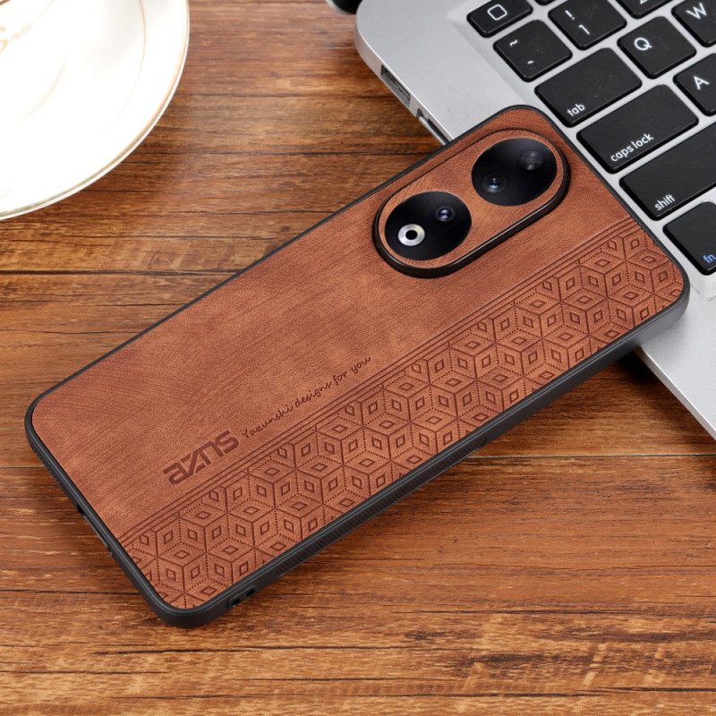 Hoesje voor Honor 90 Pro Azns Ledereffect