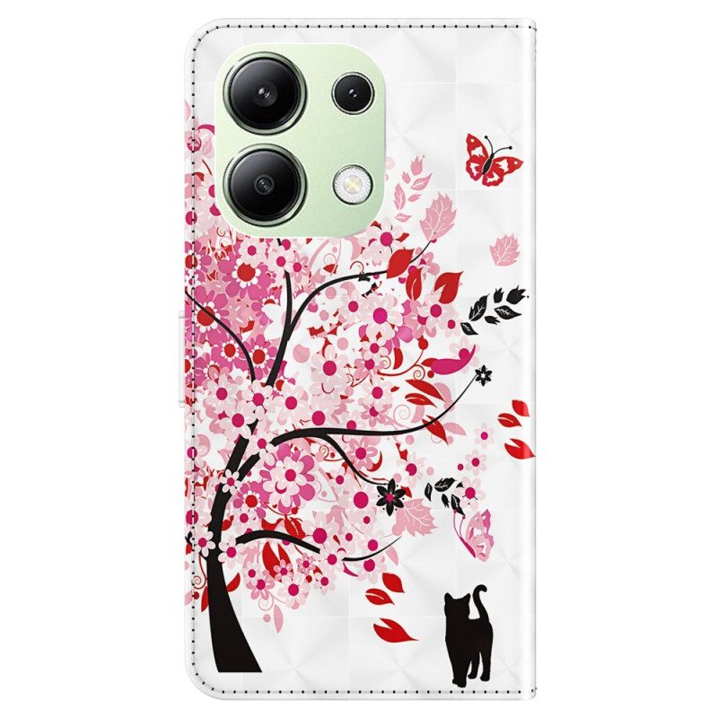 Folio-hoesje Xiaomi Redmi Note 13 4g Lanyard Wensboom