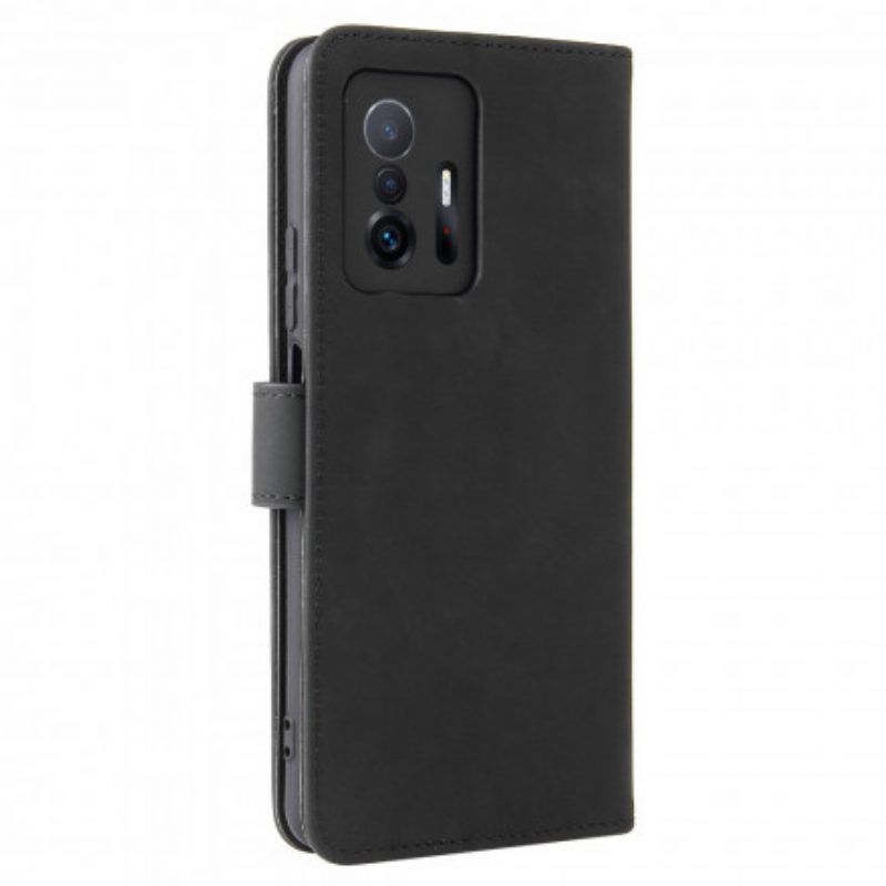 Folio-hoesje voor Xiaomi 11T / 11T Pro Aanraking Van De Huid