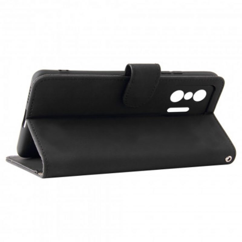 Folio-hoesje voor Xiaomi 11T / 11T Pro Aanraking Van De Huid
