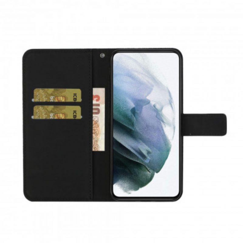 Folio-hoesje voor Xiaomi 11T / 11T Pro Tapijt Patroon