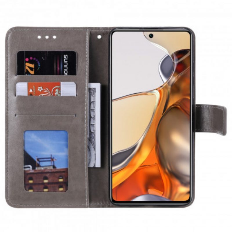 Folio-hoesje voor Xiaomi 11T / 11T Pro Zon Mandala