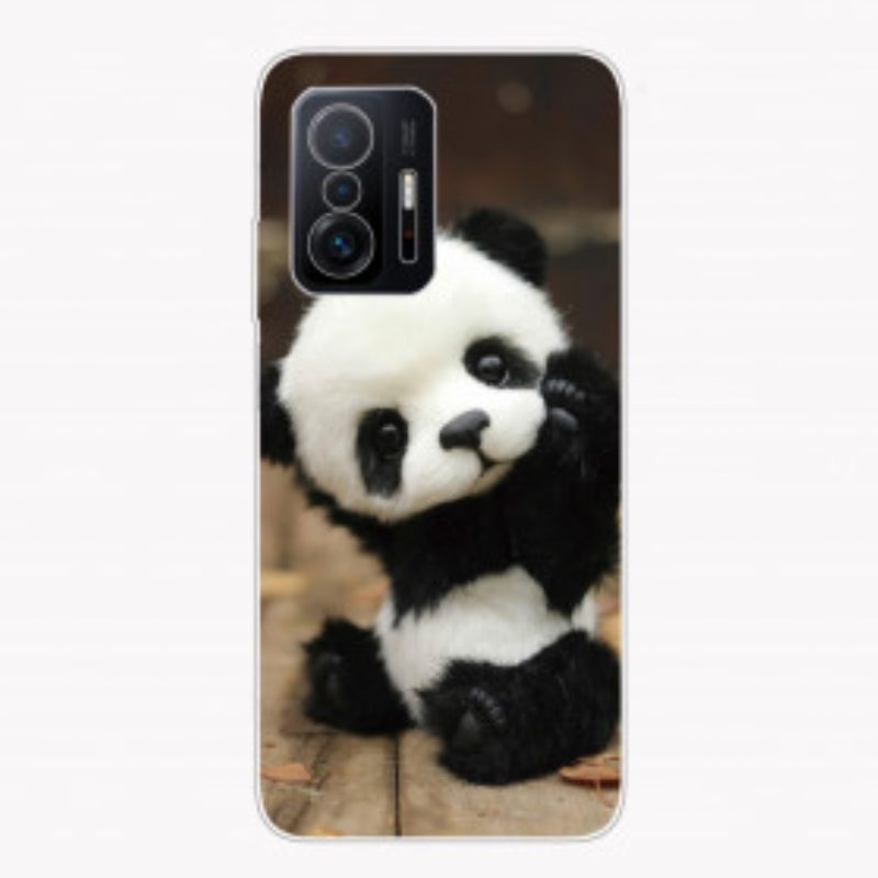 Hoesje voor Xiaomi 11T / 11T Pro Flexibele Panda