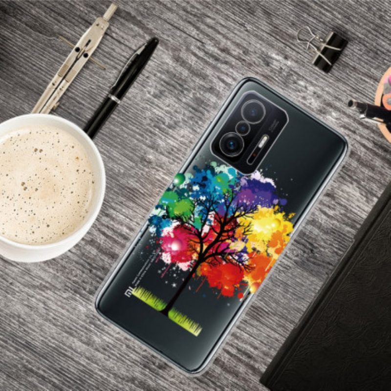 Hoesje voor Xiaomi 11T / 11T Pro Naadloze Aquarel Boom
