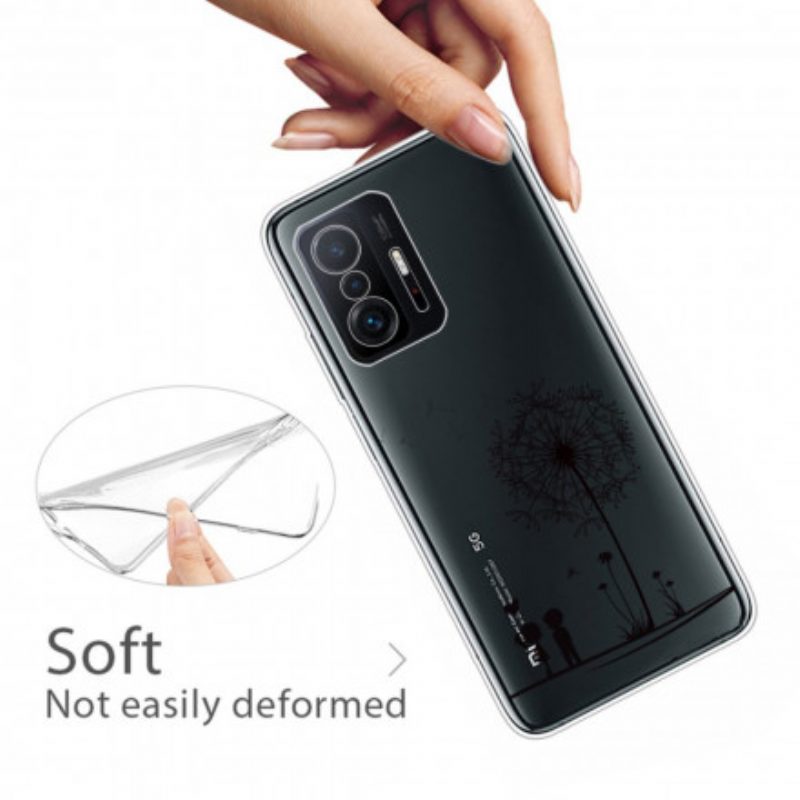 Hoesje voor Xiaomi 11T / 11T Pro Paardebloem Liefde