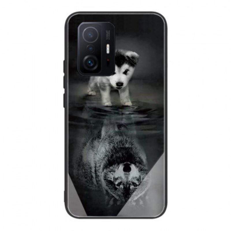 Hoesje voor Xiaomi 11T / 11T Pro Puppy Dream Gehard Glas