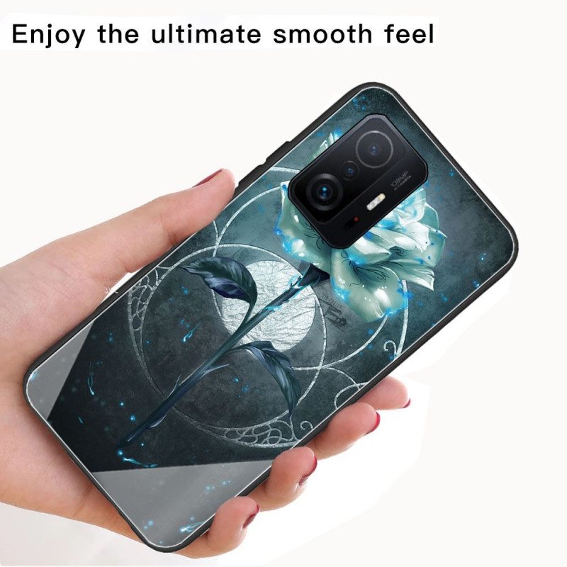 Hoesje voor Xiaomi 11T / 11T Pro Rose Groen Gehard Glas