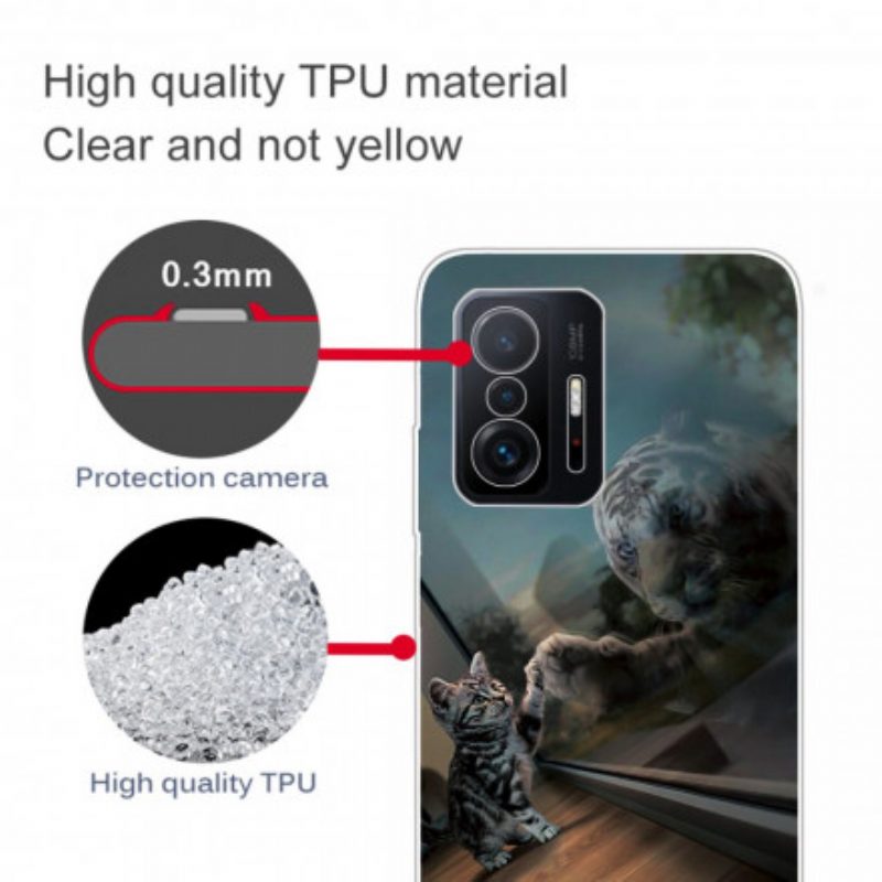 Telefoonhoesje voor Xiaomi 11T / 11T Pro Ernest De Tijger