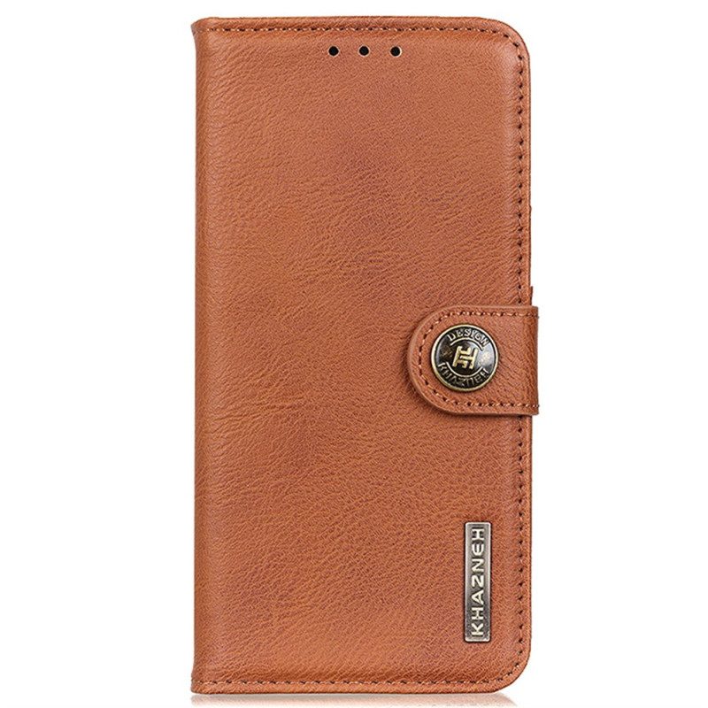 Folio-hoesje Motorola Edge 50 Telefoonhoesje Vintage Khazneh