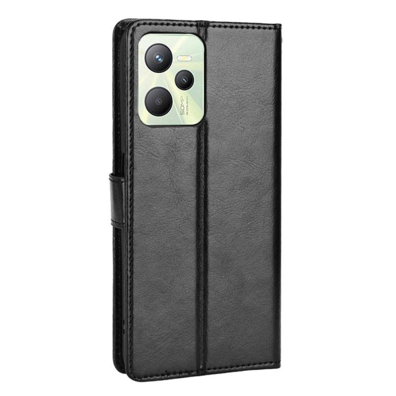 Folio-hoesje voor Realme C35 Flitsende Klassieker
