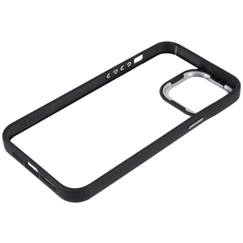 Hoesje voor iPhone 14 Pro Transparant Gekleurde Randen