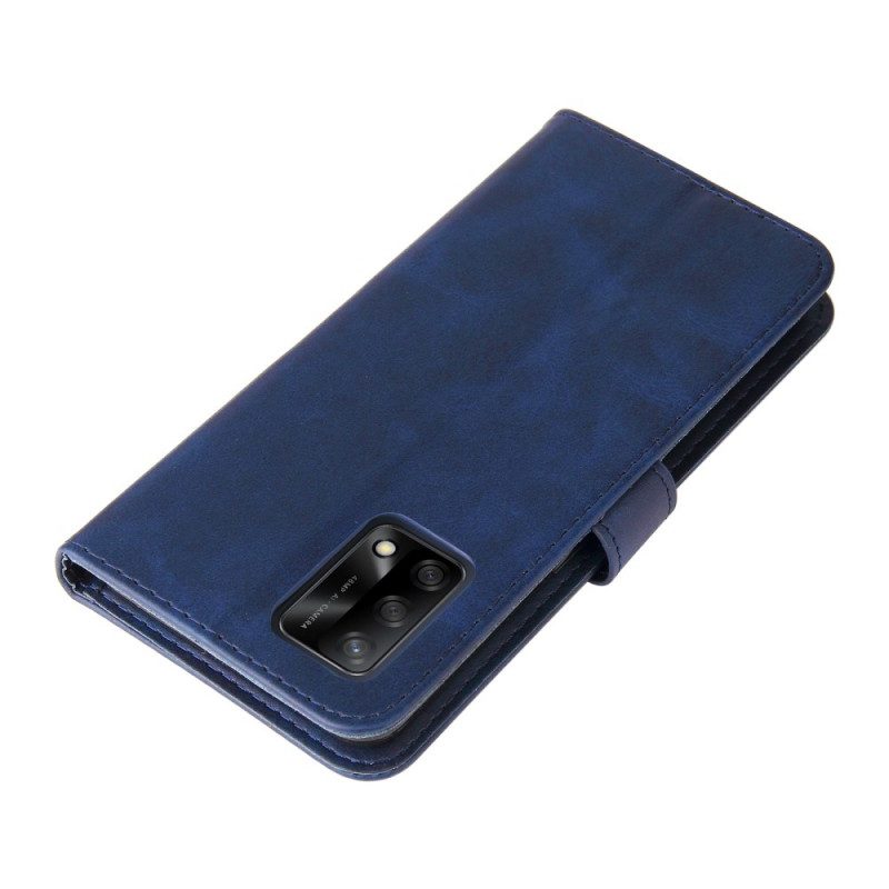 Folio-hoesje voor Oppo A74 4G Vintage Portemonnee
