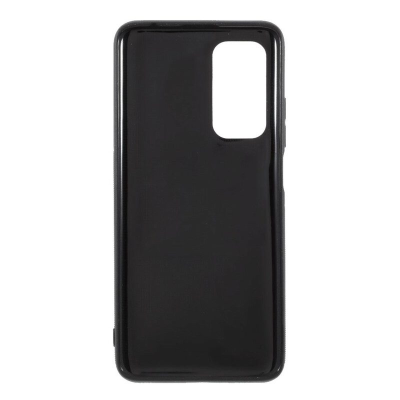 Hoesje voor Xiaomi Mi 10T / 10T Pro Lichtgewicht Reliëf Koolstofvezel
