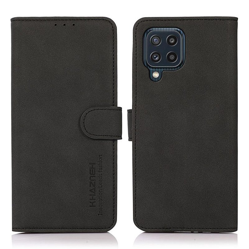 Folio-hoesje voor Samsung Galaxy M32 Khazneh Textuur Leer Effect