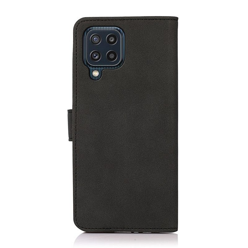 Folio-hoesje voor Samsung Galaxy M32 Khazneh Textuur Leer Effect