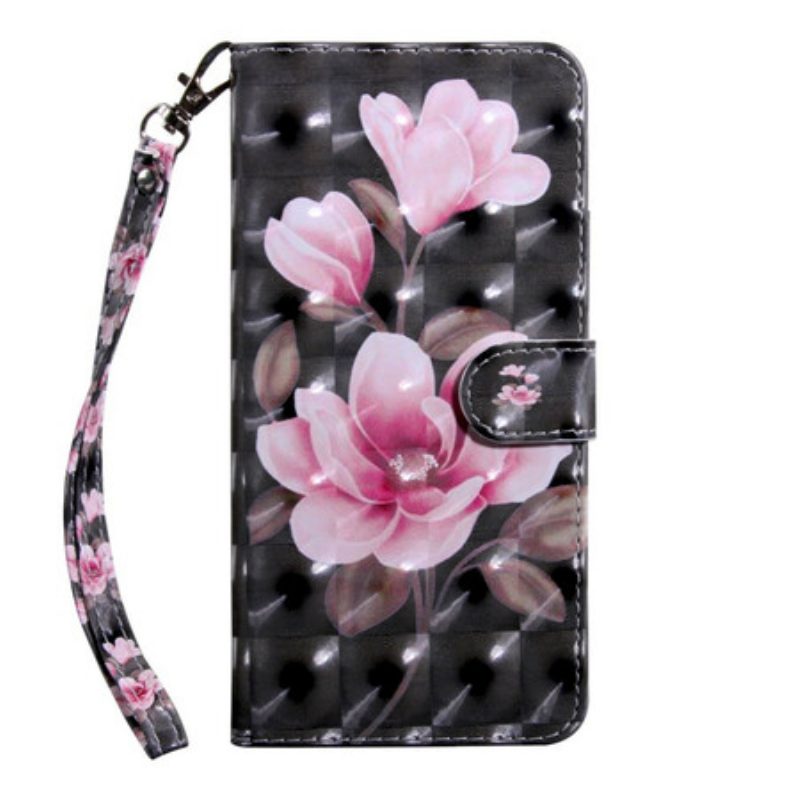 Folio-hoesje voor Samsung Galaxy M21 Bloesem Bloemen