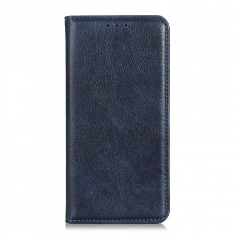 Bescherming Hoesje voor OnePlus 9 Folio-hoesje Litchi Splitleer