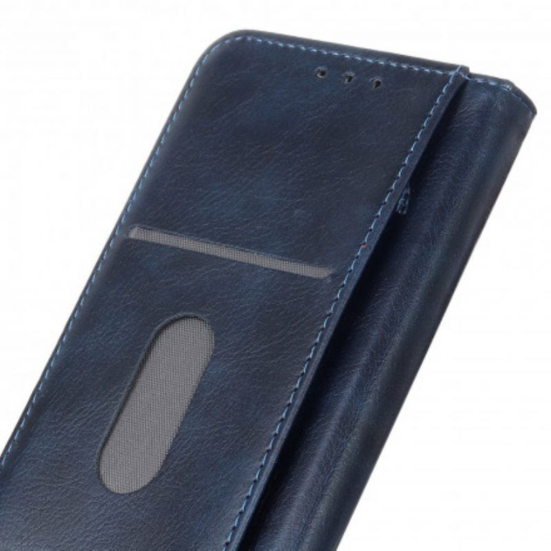 Bescherming Hoesje voor OnePlus 9 Folio-hoesje Litchi Splitleer