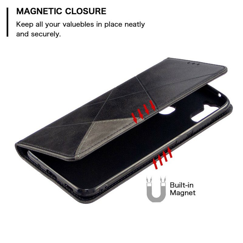 Bescherming Hoesje voor Samsung Galaxy M11 Folio-hoesje Artistieke Stijl