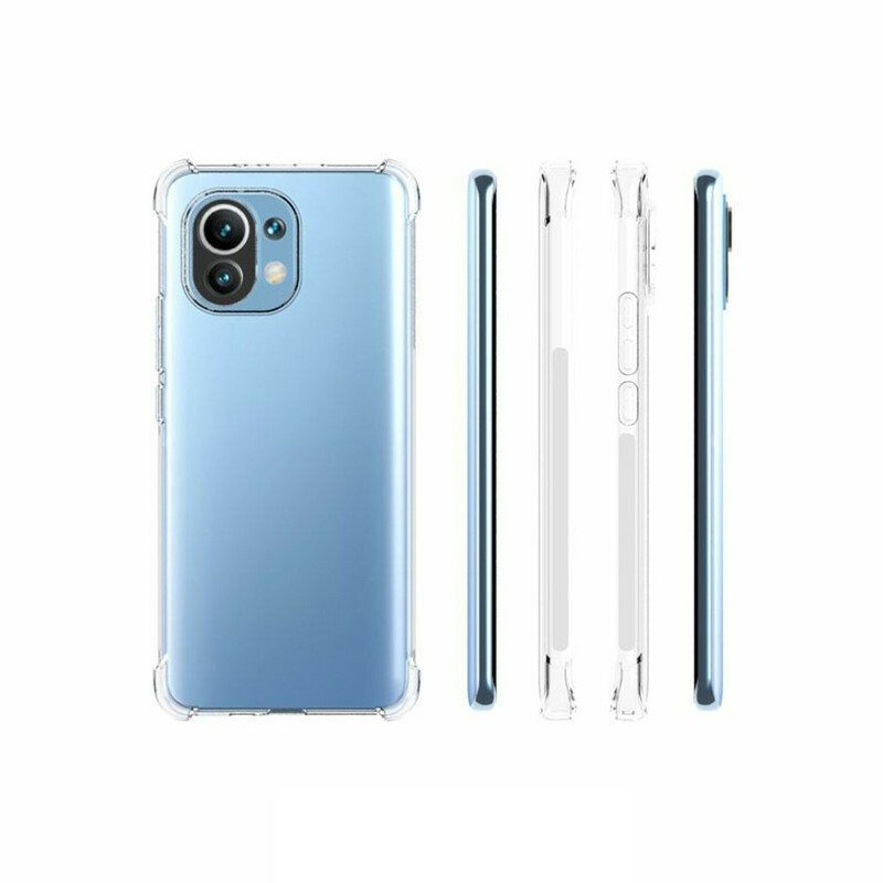Telefoonhoesje voor Samsung Galaxy M11 Naadloze Versterkte Hoeken