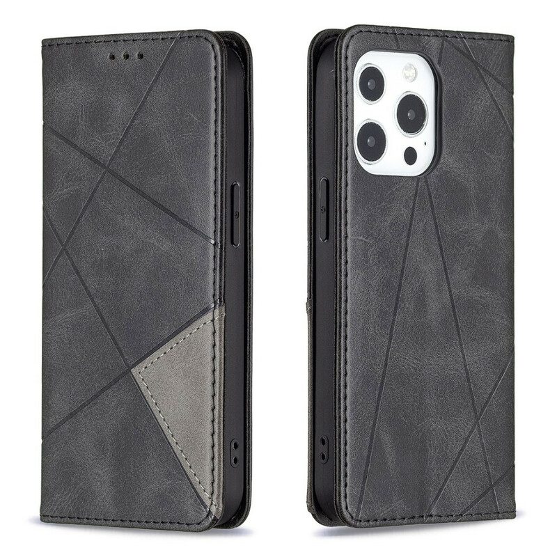 Bescherming Hoesje voor iPhone 13 Pro Folio-hoesje Artistieke Stijl