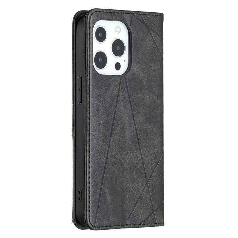Bescherming Hoesje voor iPhone 13 Pro Folio-hoesje Artistieke Stijl