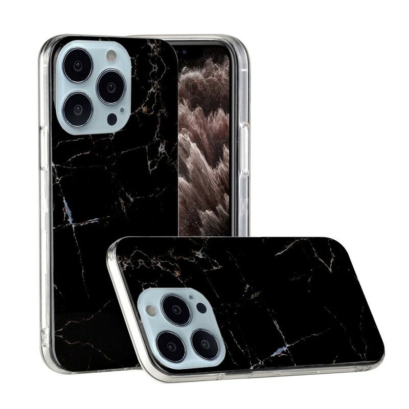 Hoesje voor iPhone 13 Pro Vereenvoudigd Marmer