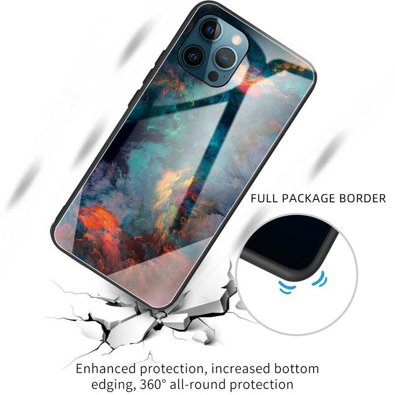 Telefoonhoesje voor iPhone 13 Pro Hemel Gehard Glas