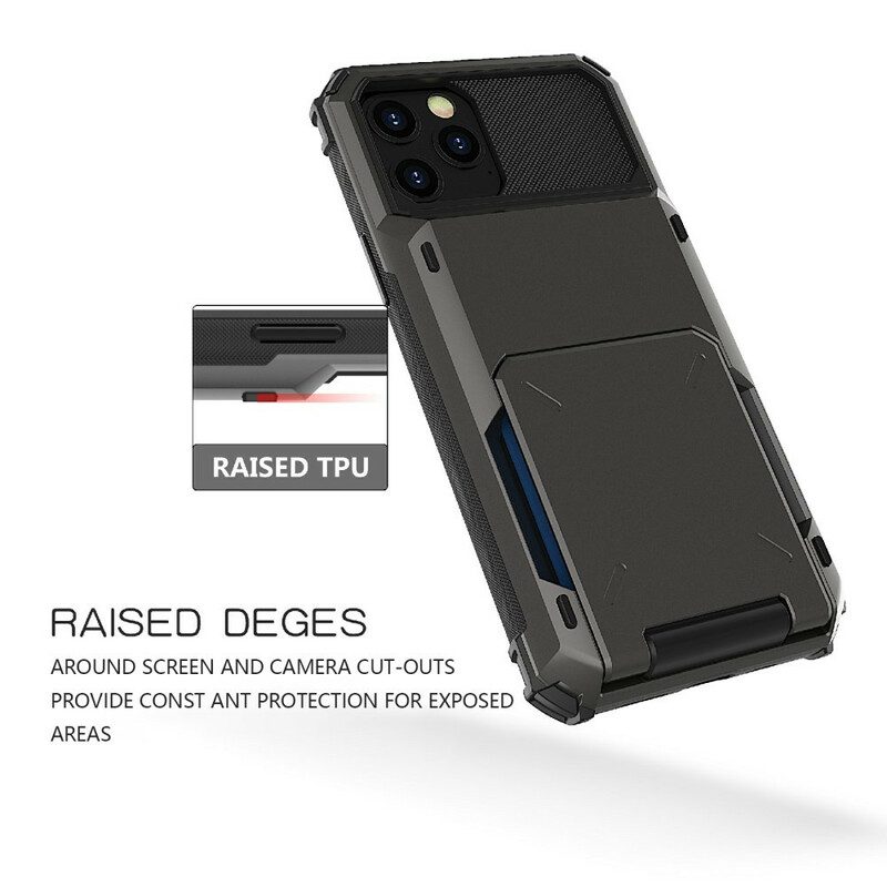 Telefoonhoesje voor iPhone 13 Pro Kaarthouder In Flip-stijl