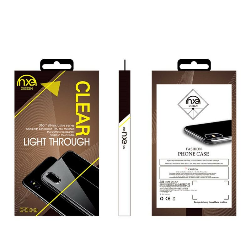 Telefoonhoesje voor iPhone 13 Pro Nxe Clear-serie
