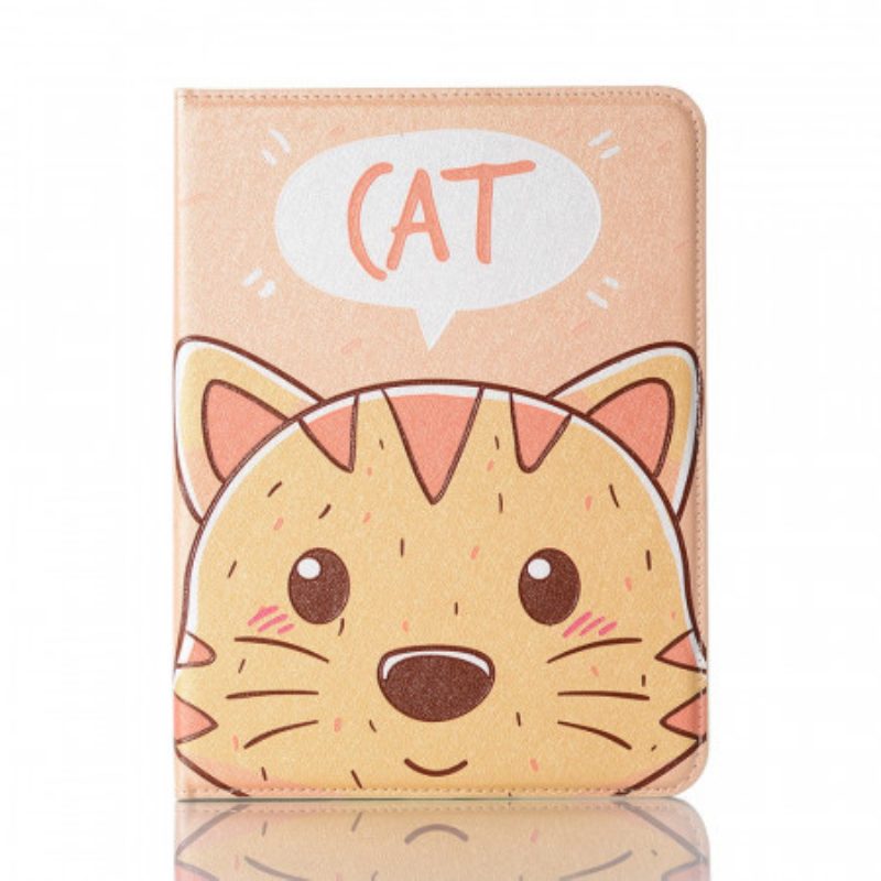 Cover voor iPad Mini 6 (2021) Tekenfilm Kat