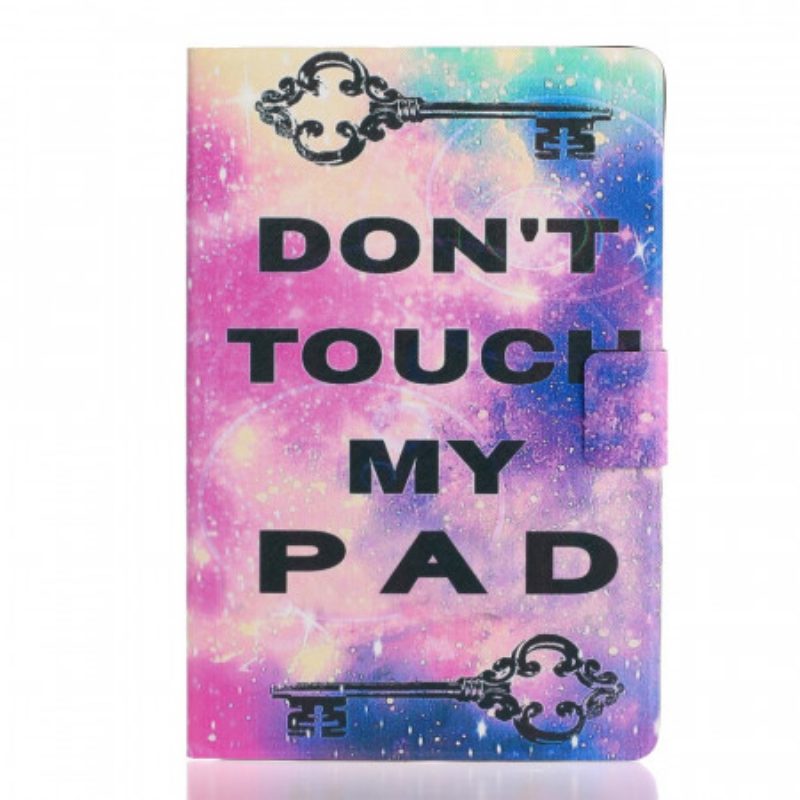 Flip Case voor iPad Mini 6 (2021) Raak Mijn Pad Niet Aan