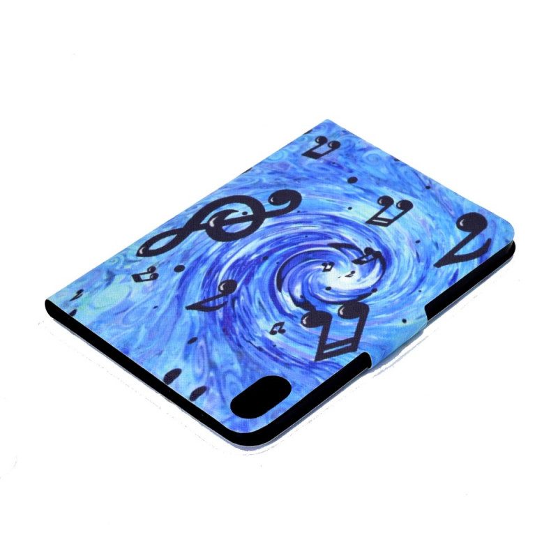Folio-hoesje voor iPad Mini 6 (2021) Muzieknoten
