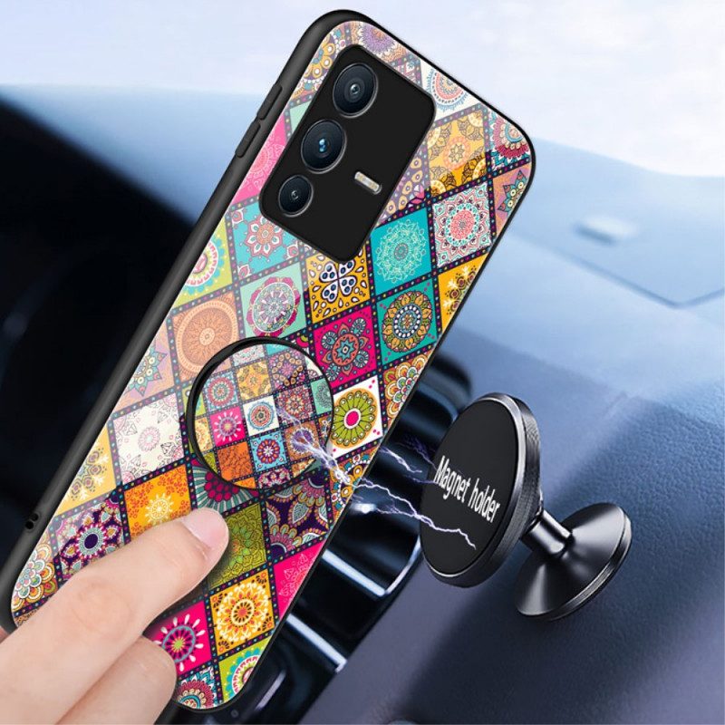Hoesje voor Vivo V23 5G Lapwerk Magnetische Houder