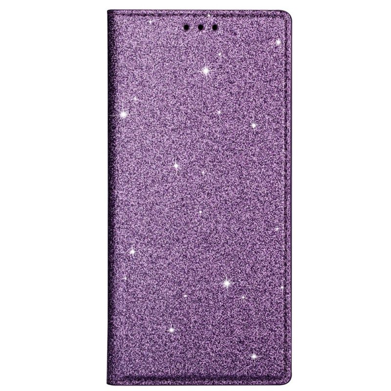 Bescherming Hoesje voor Samsung Galaxy M51 Folio-hoesje Paillettenstijl