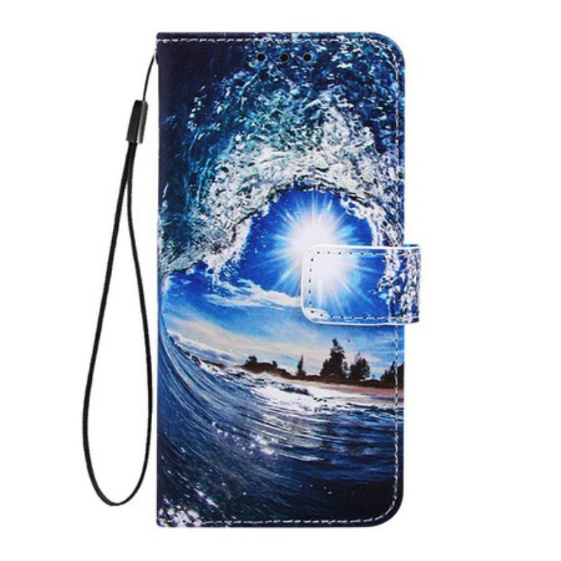 Leren Hoesje voor Samsung Galaxy A20s Houdt Van De Golf