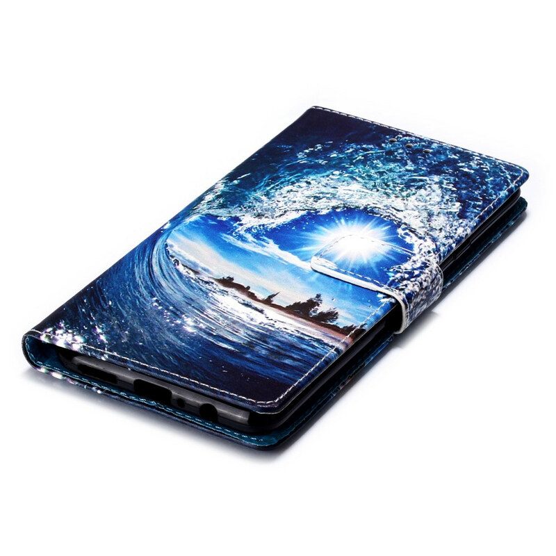 Leren Hoesje voor Samsung Galaxy A20s Houdt Van De Golf