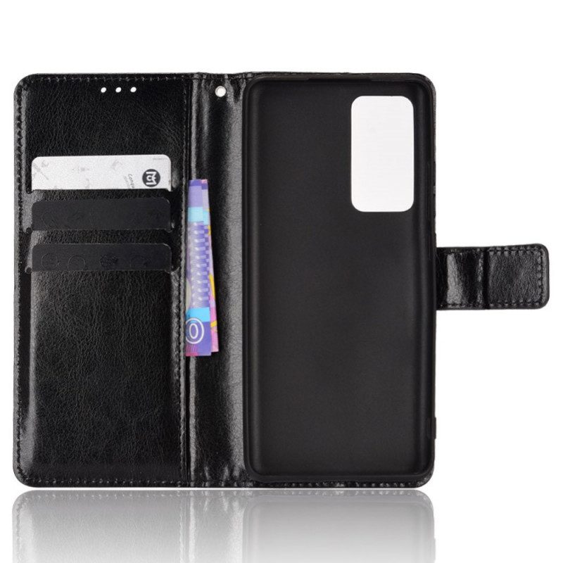 Folio-hoesje voor Xiaomi 12 Pro Flitsend Kunstleer