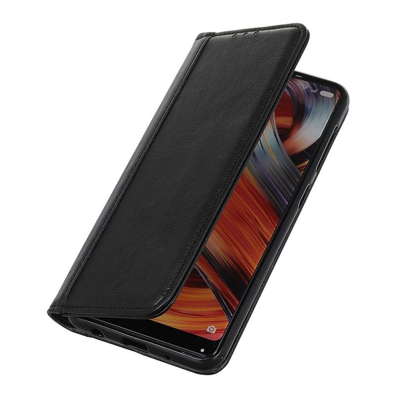 Bescherming Hoesje voor Moto G41 / G31 Folio-hoesje Elegantie Split Litchi Leer