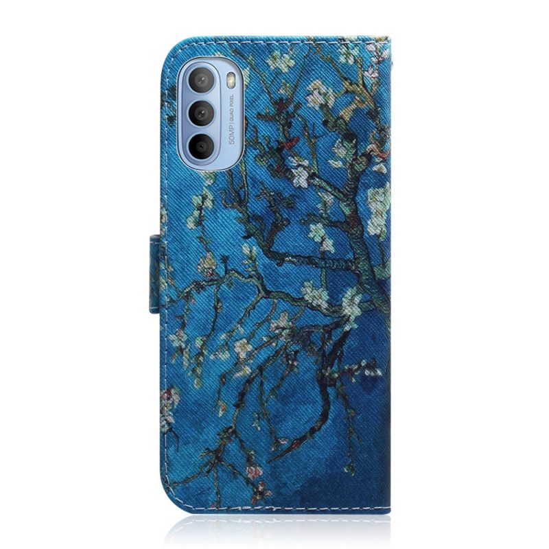 Folio-hoesje voor Moto G41 / G31 Bloeiende Boom